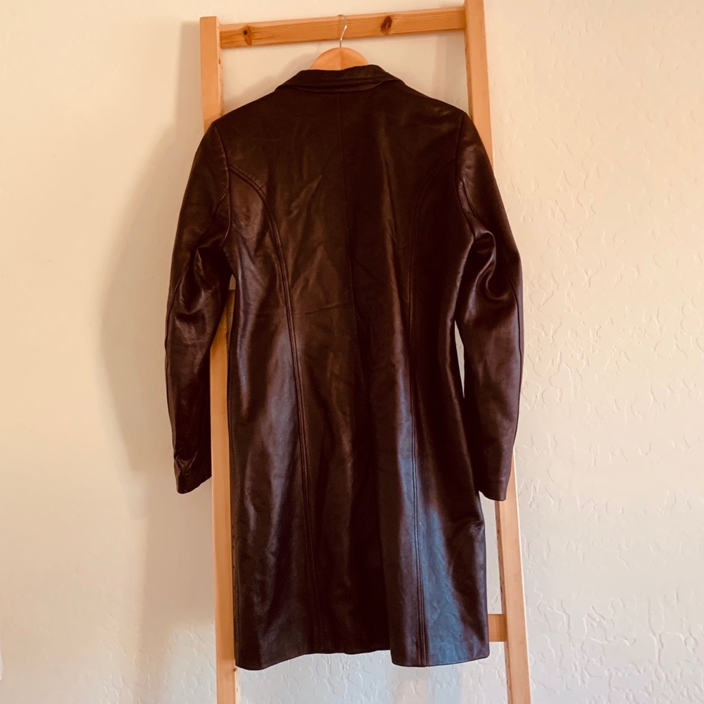 Genuine Leather Jacket Brown Id Collection SIZE ML